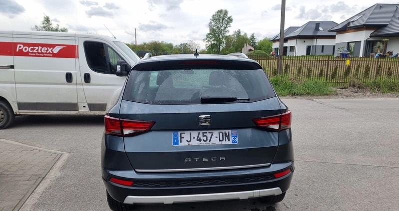 Seat Ateca cena 29800 przebieg: 66000, rok produkcji 2019 z Kraków małe 232